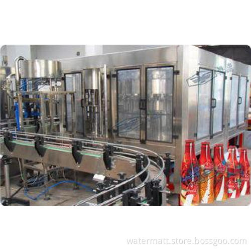 Industrial Carbonated Drink Filling Machine Beverage Bottle